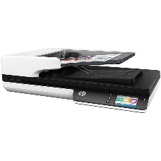 Сканер HP ScanJet Pro 4500 fn1, планшетный, A4, CIS, 1200dpi, 24bit, ADF 50 sheets, Duplex, 30 ppm/60 ipm, USB 3.0, GigEth.,1y warr, Network Scanner (замена SJ N6350 L2703A)