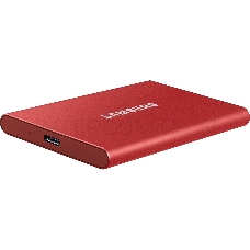 Твердотельный накопитель Samsung SSD 500GB T7 Touch, USB Type-C, R/W 1000/1050MB/s, Red