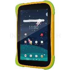 Планшет Topdevice Kids Tablet K8, 8.0 (1280x800) IPS display, Android 11 (Go edition) + HMS apps, up to 1.8GHz 4-core RK3566, 2/32GB, BT 4.1, WiFi, USB-C, microSD card slot, 0.3MP front cam + 2.0MP rear cam, 4000mAh bat, orange