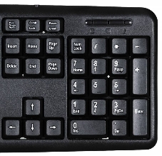 Клавиатура Oklick 180M черный USB