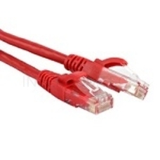 Кабель Патч-корд Lanmaster UTP TWT-45-45-0.5-RD вилка RJ-45-вилка RJ-45 кат.5е 0.5м красный ПВХ (уп.:1шт)