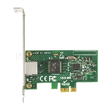 Сетевой адаптер ExeGate EXE-i210AT PCI Express 2.0 10/100/1000Mbps 1xRJ-45 (Copper) Intel WGI210AT