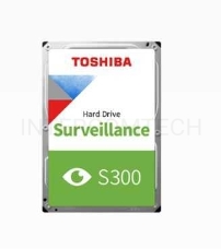 Жесткий диск HDD Toshiba SATA3 4Tb Surveillance S300 (SMR) 5400  256Mb  (analog HDWT740UZSVA)