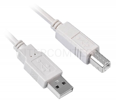 Кабель USB2.0 Buro USB A (m)/USB B (m) 5м феррит.кольца