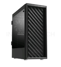 Корпус ZALMAN T7, ATX, BLACK, WINDOW, 2xCOMBO (3.5 or 2.5), 4x2.5, 2xUSB2.0, 1xUSB3.0, FRONT 1x120mm, REAR 1x120mm