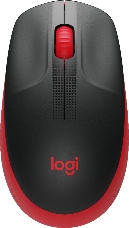 Мышь LOGITECH M190 Full-size wireless mouse - RED - 2.4GHZ - EMEA - M190