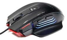 Мышь игровая Гарнизон GM-790G, 6 кнопок + колесо кнопка, грузики, 3200DPI, кабель 1.5м