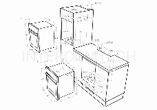 Духовой шкаф Газовый Maunfeld MGOG 673B черный, встраиваемый