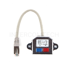 Разветвитель NCA-SP-02 FTP 1 порт RJ45 (T568A/T568B) -> 2 порта RJ45 10/100 BASE-T