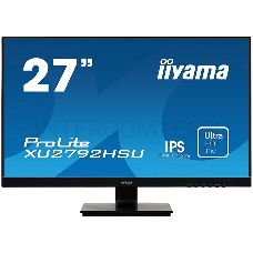 Монитор Iiyama 27 ProLite XU2792HSU-B1 черный IPS LED 4ms 16:9 HDMI M/M матовая 1000:1 250cd 178гр/178гр 1920x1080 D-Sub DisplayPort FHD USB 5.1кг