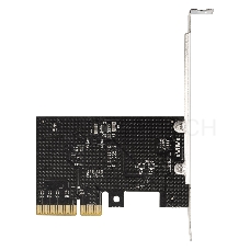 Контроллер ExeGate EXE-321 EX293839RUS (PCI-E x4 v3.0, 20Gbps (USB3.2 GEN2x2) Type-C ext., ASMedia Chipset ASM3242)