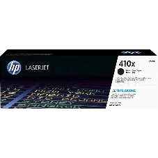 Тонер-картридж Hewlett-Packard HP 410X (CF410X) черный для LJ Pro M452/M477 6500 стр.
