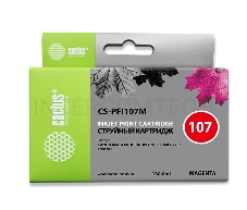 Картридж струйный Cactus CS-PFI107M пурпурный (130мл) для Canon IP iPF670/iPF680/iPF685/iPF770/iPF780/iPF785/