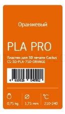 Пластик для принтера 3D Cactus CS-3D-PLA-750-ORANGE PLA d1.75мм 0.75кг 1цв.