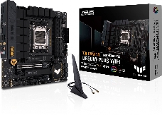 Материнская плата ASUS TUF GAMING B650M-PLUS WIFI AM5 micro-ATX 4xDDR5 2xPCIEx16 PCIEx1 2xM.2 HDMI DP 2.5GLAN WIFI (90MB1BF0-M0EAY0)
