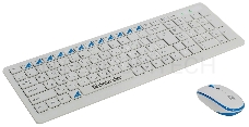 Клавиатура + мышь Defender  Skyline 895 Nano W(Белый) Кл:104, 1000/1500/2000dpi  45895