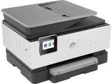 МФУ струйное, HP OfficeJet Pro 9010 AiO Printer, (принтер/сканер/копир A4, 22/18 стр/мин, дуплекс, ADF, USB, LAN, WiFi)