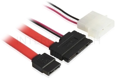 Комплект 0.5 m SATA-кабелей micro Greenconnect GC- ST307 micro SATA 16pin AM / SATAII до 3Gbps 7pin AF / Molex 4pin AM, пакет Комплект 0.5 m SATA-кабелей micro Greenconnect GC- ST307 micro SATA 16pin AM / SATAII до 3Gbps 7pin AF / Molex 4pin AM, пакет