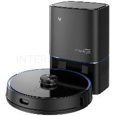 Робот-пылесос с базой VIOMI Robot Cleaner S9 Подключение:WiFi/MiHome/Мощность всасывания:2.8кПа/Батарея:5200мАч/Сухая/влажная уборка/Очистка контейнера на базе/Цвет:Черный V-RVCLMD28B