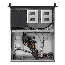 Серверный корпус ExeGate EX293344RUS Pro 2U550-08 <RM 19, высота 2U, глубина 550, БП 1200ADS, 2*USB>
