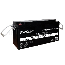 Аккумуляторная батарея ExeGate DT 12150 (12V 150Ah, под болт М8)