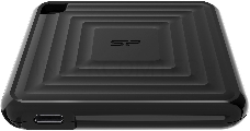 Твердотельный диск 480GB Silicon Power PC60, External, USB 3.2 Type-C [R/W - 540/500 MB/s] черный