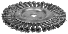 Кордщетка STAYER 35120-200  дисковая для УШМ плетенные пучки проволоки 0.5мм 200мм/22мм