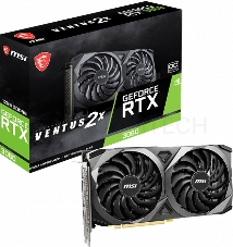 Видеокарта MSI RTX3060 VENTUS 2X 12G OC GDDR6 1680/15000 HDMIx1 DPx3 HDCP