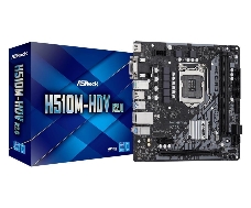 Материнская плата Asrock H510M-HDV R2.0 Soc-1200 Intel H510 2xDDR4 mATX AC`97 8ch(7.1) GbLAN+VGA+DVI+HDMI