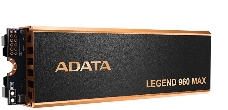 Твердотельный накопитель ADATA SSD LEGEND 960 MAX, 4000GB, M.2(22x80mm), NVMe 1.4, PCIe 4.0 x4, 3D NAND, R/W 7400/6800MB/s, IOPs 700 000/550 000, TBW 3120, DWPD 0.43, with BIG Heat Spreader (5 лет)