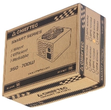Блок питания Chieftec 600W RTL GPS-600A8 {ATX-12V V.2.3 PSU with 12 cm fan, Active PFC, fficiency >80% with power cord 230V only}