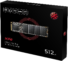 Накопитель SSD Adata 512GB M.2 XPG SX6000 Pro, 2280, PCI-E 3x4, [R/W - 2100/1400 MB/s] 3D-NAND TLC, Realtek