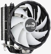 Устройство охлаждения(кулер) Aerocool Rave 4 Soc-AM4/1151/1200/1700 4-pin 18-27dB Al+Cu 130W 570gr LED Ret