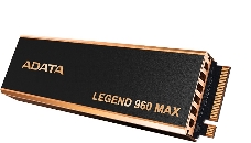 Твердотельный накопитель ADATA SSD LEGEND 960 MAX, 4000GB, M.2(22x80mm), NVMe 1.4, PCIe 4.0 x4, 3D NAND, R/W 7400/6800MB/s, IOPs 700 000/550 000, TBW 3120, DWPD 0.43, with BIG Heat Spreader (5 лет)