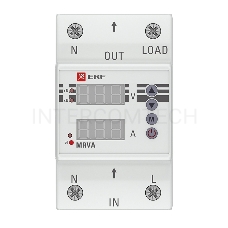 Реле напряжения и тока с дисплеем MRVA 63А PROxima EKF MRVA-63A