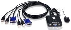 Переключатель ATEN CS22U-(A7) переключатель 2 PORT USB KVM SWITCH