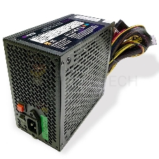 Блок питания HIPER HPB-700RGB (ATX 2.31, 700W, ActivePFC, RGB 140mm fan, Black) BOX