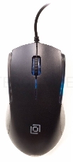 Мышь Oklick 245M черный оптическая (1000dpi) USB (3but)