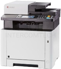 МФУ лазерный Kyocera M5526cdw, принтер/сканер/копир, (цветной, А4, 1200dpi, 26 ppm, 512Mb, Duplex, DADF50, WiFi, Lan, USB)