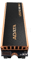 Твердотельный накопитель ADATA SSD LEGEND 960 MAX, 4000GB, M.2(22x80mm), NVMe 1.4, PCIe 4.0 x4, 3D NAND, R/W 7400/6800MB/s, IOPs 700 000/550 000, TBW 3120, DWPD 0.43, with BIG Heat Spreader (5 лет)