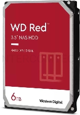 Жесткий диск Western Digital SATA-III 6Tb WD60EFAX NAS Red (5400rpm) 256Mb 3.5