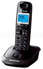 Телефон Panasonic KX-TG2511RUT (титан) {АОН, Caller ID,спикерфон на трубке,переход в Эко режим одним нажатием}