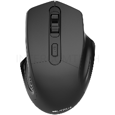 Мышь CANYON 2.4GHz Wireless Optical Mouse with 4 buttons, DPI 800/1200/1600, Black, 115*77*38mm, 0.064kg