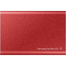 Твердотельный накопитель Samsung SSD 2TB T7 Touch, USB Type-C, R/W 1000/1050MB/s, Red