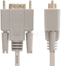 Кабель Greenconnect COM RS-232 порта соединительный 1.8m GCR-DB9CM2M-1.8m, 9M AM / 9M AM Premium, серый, пластиковый пакет