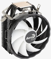 Устройство охлаждения(кулер) Aerocool Rave 4 Soc-AM4/1151/1200/1700 4-pin 18-27dB Al+Cu 130W 570gr LED Ret