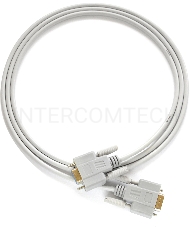 Кабель Greenconnect COM RS-232 порта соединительный 1.8m GCR-DB9CM2M-1.8m, 9M AM / 9M AM Premium, серый, пластиковый пакет