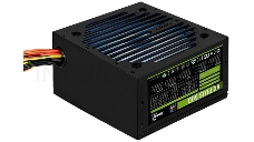 Блок питания Aerocool VX PLUS 500 RGB <500W, (20+4+4+4) pin, (6+2) pin, 3xSATA, 3xMolex, FDD, 12 см, подсветка, кабель п