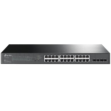 Коммутатор TP-Link TL-SG2428P JetStream гигабитный Smart коммутатор на 24 порта PoE+ и 4 SFP-слота SMB