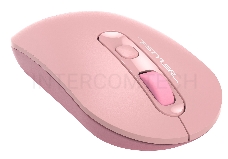 Мышь A4 Fstyler FG20 розовый оптическая (2000dpi) беспроводная USB для ноутбука (4but)